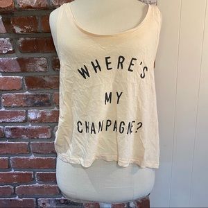 Where’s My Champagne tank